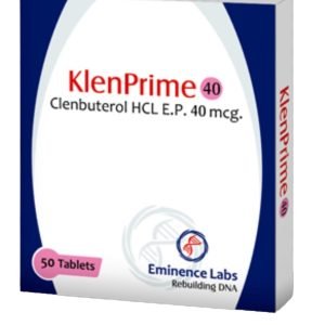 Clembuterol (Klenprime) 40mg/50cp- Eminence labs